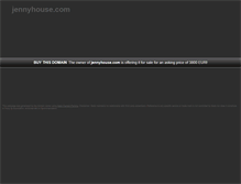 Tablet Screenshot of jennyhouse.com